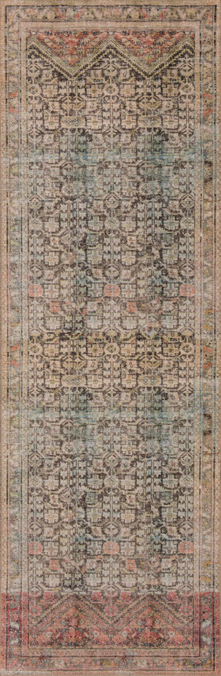 Loloi Loren LQ-17 Charcoal / Multi Area Rug Runner Image