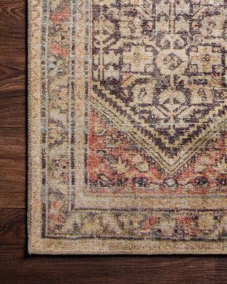 Loloi Loren LQ-17 Charcoal / Multi Area Rug Corner Image