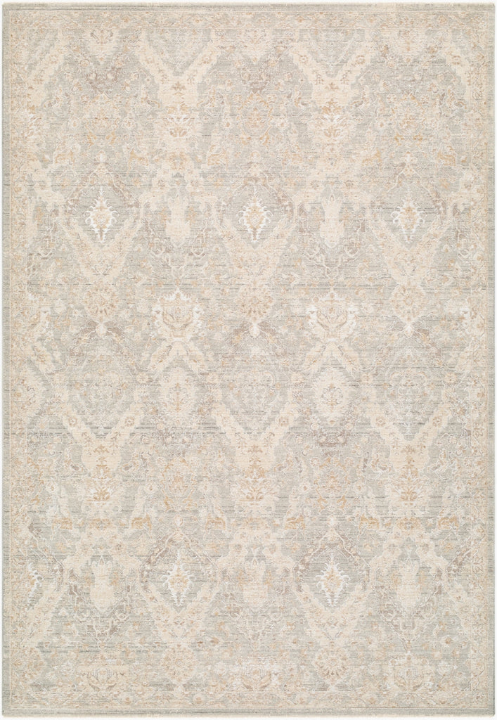 Livabliss Lotus LOT-2309 Pewter Area Rug main image