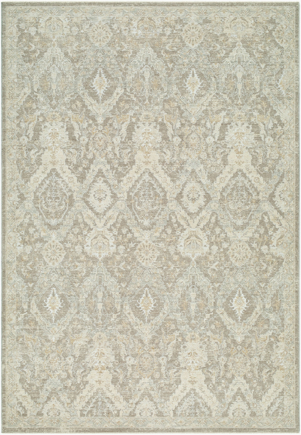 Livabliss Lotus LOT-2311 Taupe Area Rug