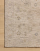Chris Loves Julia X Loloi Louisa LOI-01 Oatmeal/Stone Area Rug Corner Image