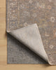 Chris Loves Julia X Loloi Louisa LOI-01 Stone/Multi Area Rug Backing Image