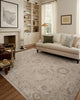 Chris Loves Julia X Loloi Louisa LOI-02 Oatmeal/Slate Area Rug Lifestyle Image Feature