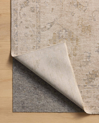 Chris Loves Julia X Loloi Louisa LOI-02 Oatmeal/Slate Area Rug Backing Image
