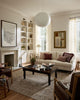 Chris Loves Julia X Loloi Louisa LOI-03 Taupe/Ivory Area Rug Lifestyle Image Feature