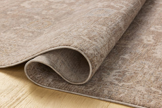 Chris Loves Julia X Loloi Louisa LOI-03 Taupe/Ivory Area Rug Pile Image