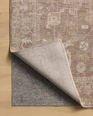 Chris Loves Julia X Loloi Louisa LOI-03 Taupe/Ivory Area Rug Backing Image