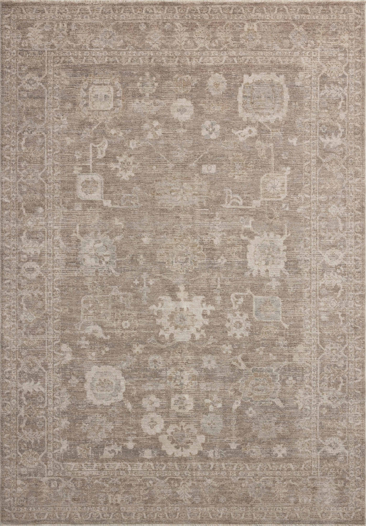 Chris Loves Julia X Loloi Louisa LOI-03 Taupe/Ivory Area Rug main image