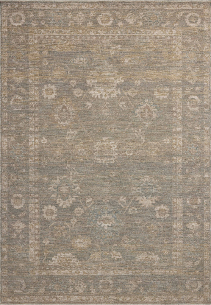 Chris Loves Julia X Loloi Louisa LOI-04 Lagoon/Ivory Area Rug main image