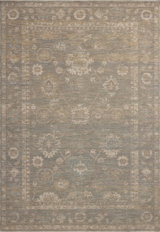 Chris Loves Julia X Loloi Louisa LOI-04 Lagoon/Ivory Area Rug main image