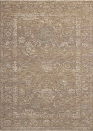 Chris Loves Julia X Loloi Louisa LOI-04 Taupe/Gold Area Rug main image