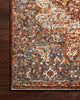 Loloi Lourdes LOU-02 Rust / Multi Area Rug Corner Image