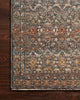 Loloi Lourdes LOU-03 Stone / Multi Area Rug Corner Image
