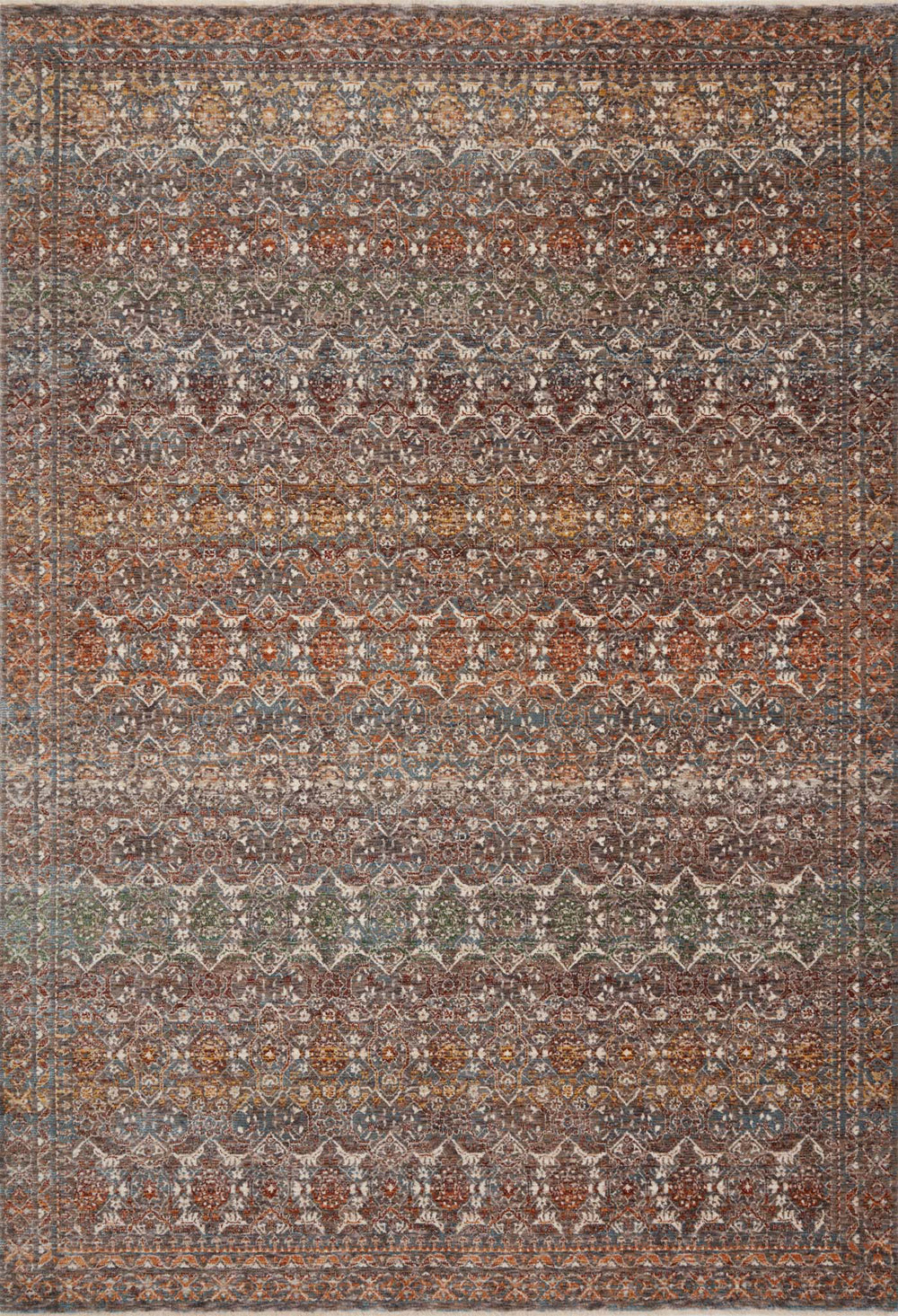 Loloi Lourdes LOU-03 Stone/Multi Area Rug