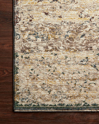 Loloi Lourdes LOU-06 Ivory / Multi Area Rug Corner Image