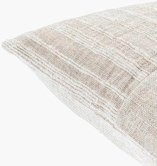 Surya Loomed Luxe LOX-001 Beige Corner Shot