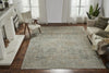 Ancient Boundaries Legato LEG-806 Sea Mist/Blush Area Rug Lifestyle Image Feature