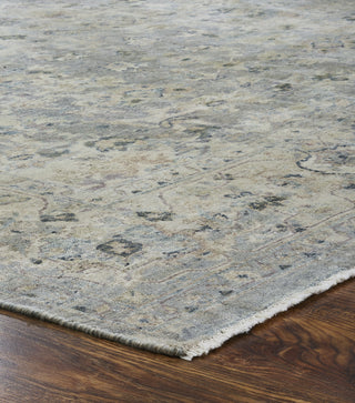 Ancient Boundaries Legato LEG-817 Grey Area Rug Corner Image