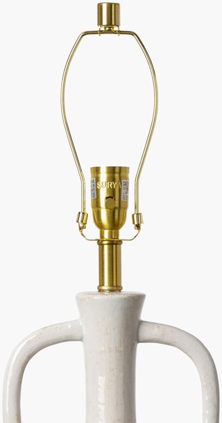 Surya Lorraine LRR-001 White Lamp Detail