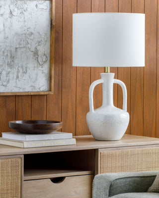 Surya Lorraine LRR-001 White Lamp Style Shot Feature