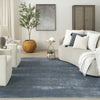 Nourison Luxurious LRS01 Blue Area Rug Room Image Feature