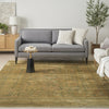 Nourison Luxurious LRS01 Olive Area Rug Room Image Feature
