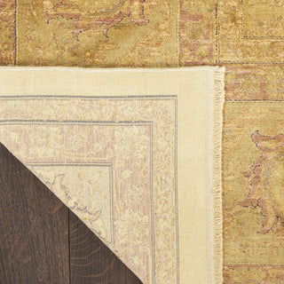 Nourison Luxurious LRS02 Gold Area Rug Corner Back Image