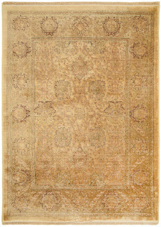 Nourison Luxurious LRS02 Gold Area Rug Main Image