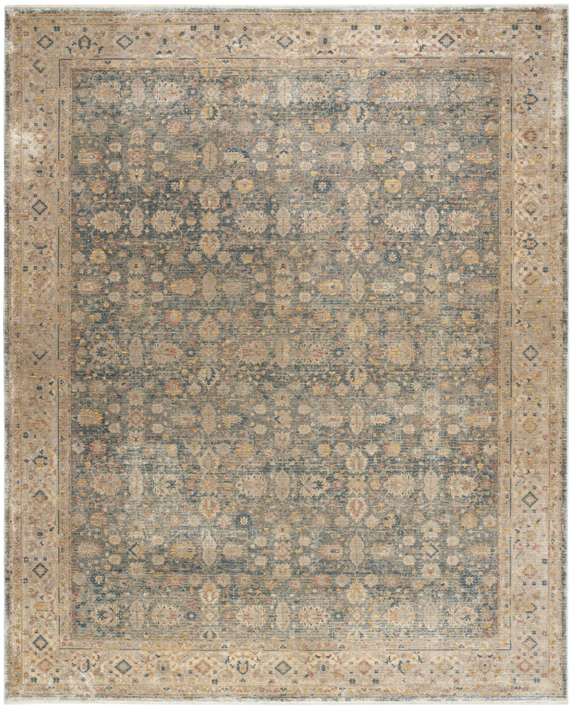 Nourison Luxurious LRS03 Ivory Blue Area Rug main image
