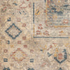 Nourison Luxurious LRS03 Ivory Blue Area Rug Swatch Image