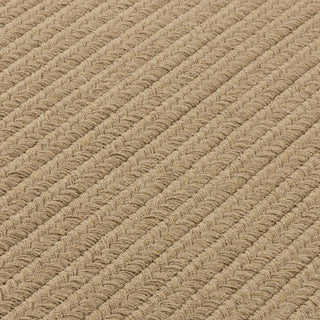 Colonial Mills Sunbrella Solid LS11 Wheat Area Rug Closeup Image