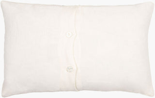 Surya Linen Stripe Embellished LSP-001 Cream 