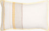 Surya Linen Stripe Embellished LSP-002 Cream main image