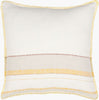 Surya Linen Stripe Embellished LSP-002 Cream Main