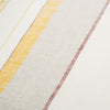 Surya Linen Stripe Embellished LSP-002 Cream Detail