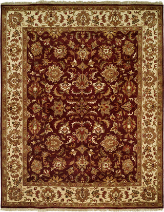 Kalaty Lateef LT-801 Aubergine/Ivory Area Rug