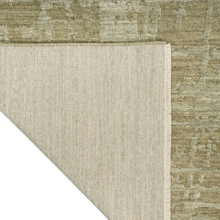 Ck090 Latitude LTD01 Green Area Rug by Calvin Klein Corner Image