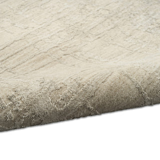 Ck090 Latitude LTD01 Ivory Beige Area Rug by Calvin Klein Corner Image