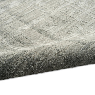 Ck090 Latitude LTD01 Slate Area Rug by Calvin Klein Corner Image