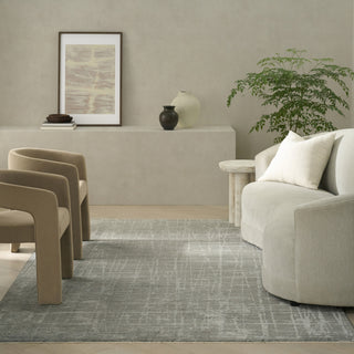 Ck090 Latitude LTD01 Slate Area Rug by Calvin Klein Room Image Feature