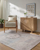 Livabliss Luton LTN-2300 Mauve Area Rug Room Scene