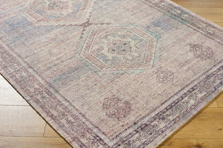 Livabliss Luton LTN-2301 Dusty Rose Area Rug Corner Shot
