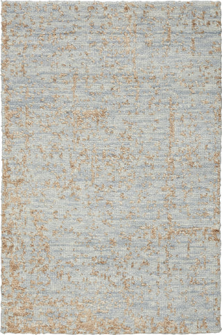 Nourison Luna LUN01 Blue Mocha Area Rug by Reserve Collection