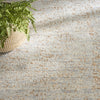 Nourison Luna LUN01 Blue Mocha Area Rug by Reserve Collection 
