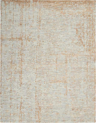 Nourison Luna LUN01 Blue Mocha Area Rug by Reserve Collection