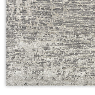 Nourison Luna LUN01 Grey Silver Area Rug by Reserve Collection 
