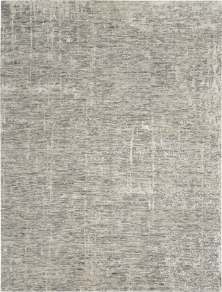 Nourison Luna LUN01 Grey Silver Area Rug by Reserve Collection