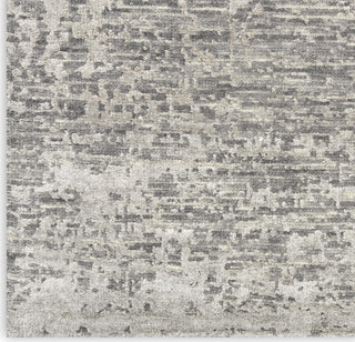 Nourison Luna LUN01 Grey Silver Area Rug by Reserve Collection