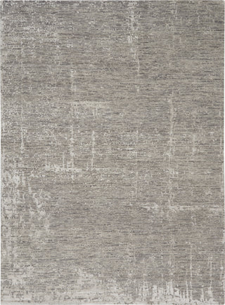 Nourison Luna LUN01 Grey Silver Area Rug by Reserve Collection