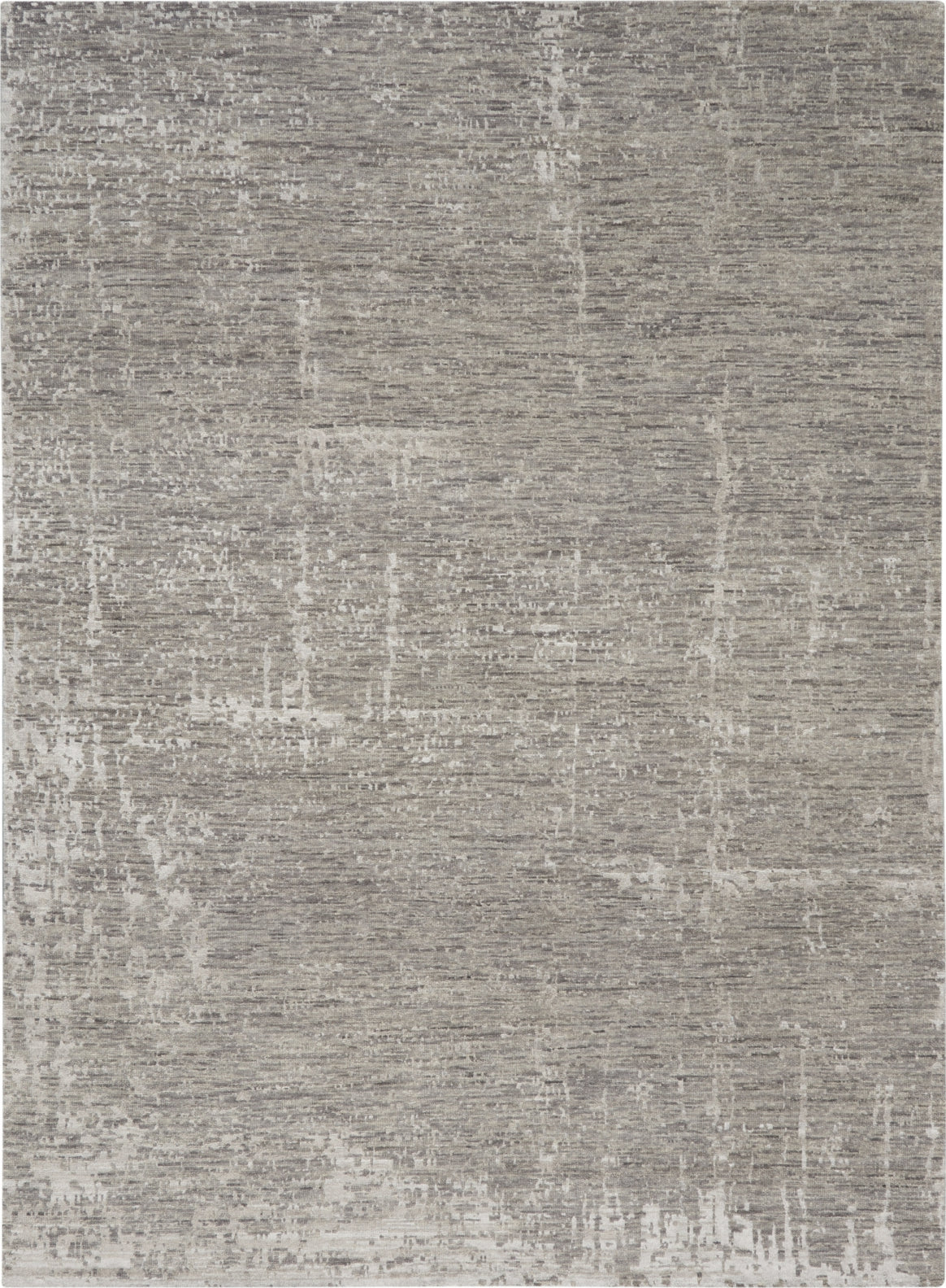 Nourison Luna LUN01 Grey Silver Area Rug by Reserve Collection